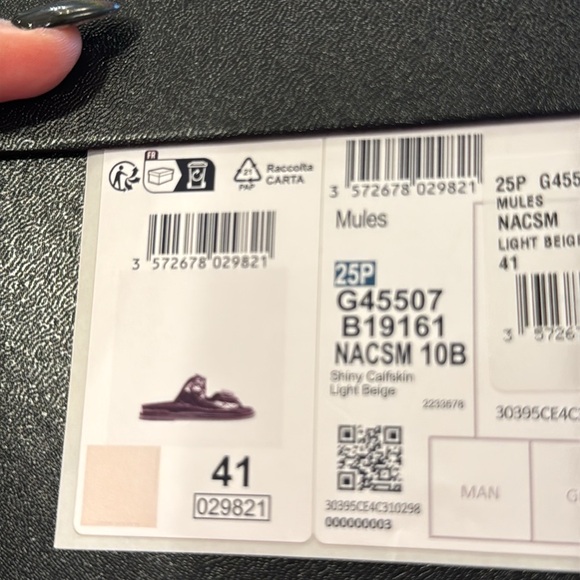 Chanel Light Beige Quilted Slide Slide Sandals With Crystals Size 41 - Picture 11 of 11